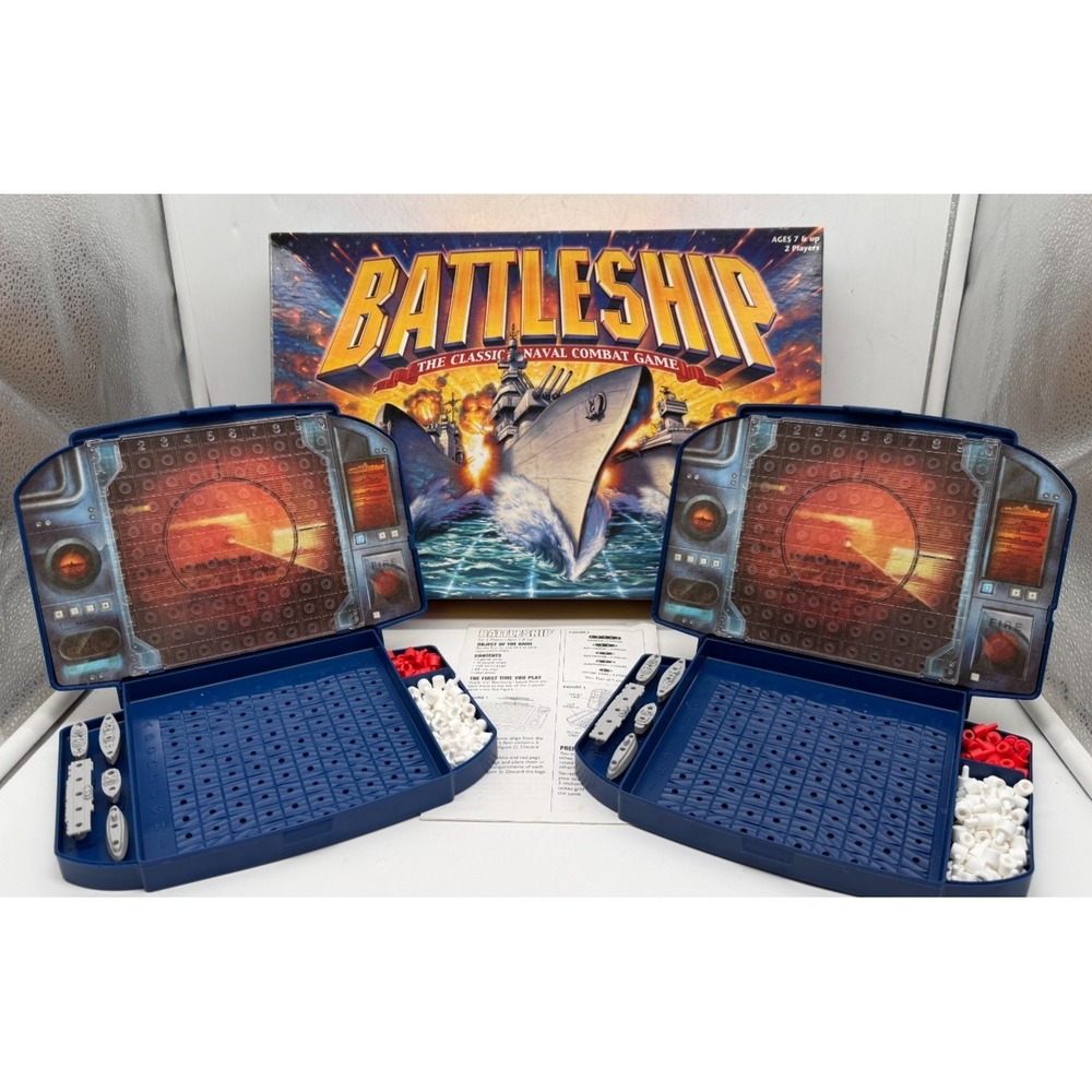 2002 Vintage | Milton Bradley Battleship Game Complete w/ Instructions